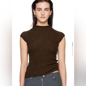 PALOMA WOOL
Brown Guidi Top